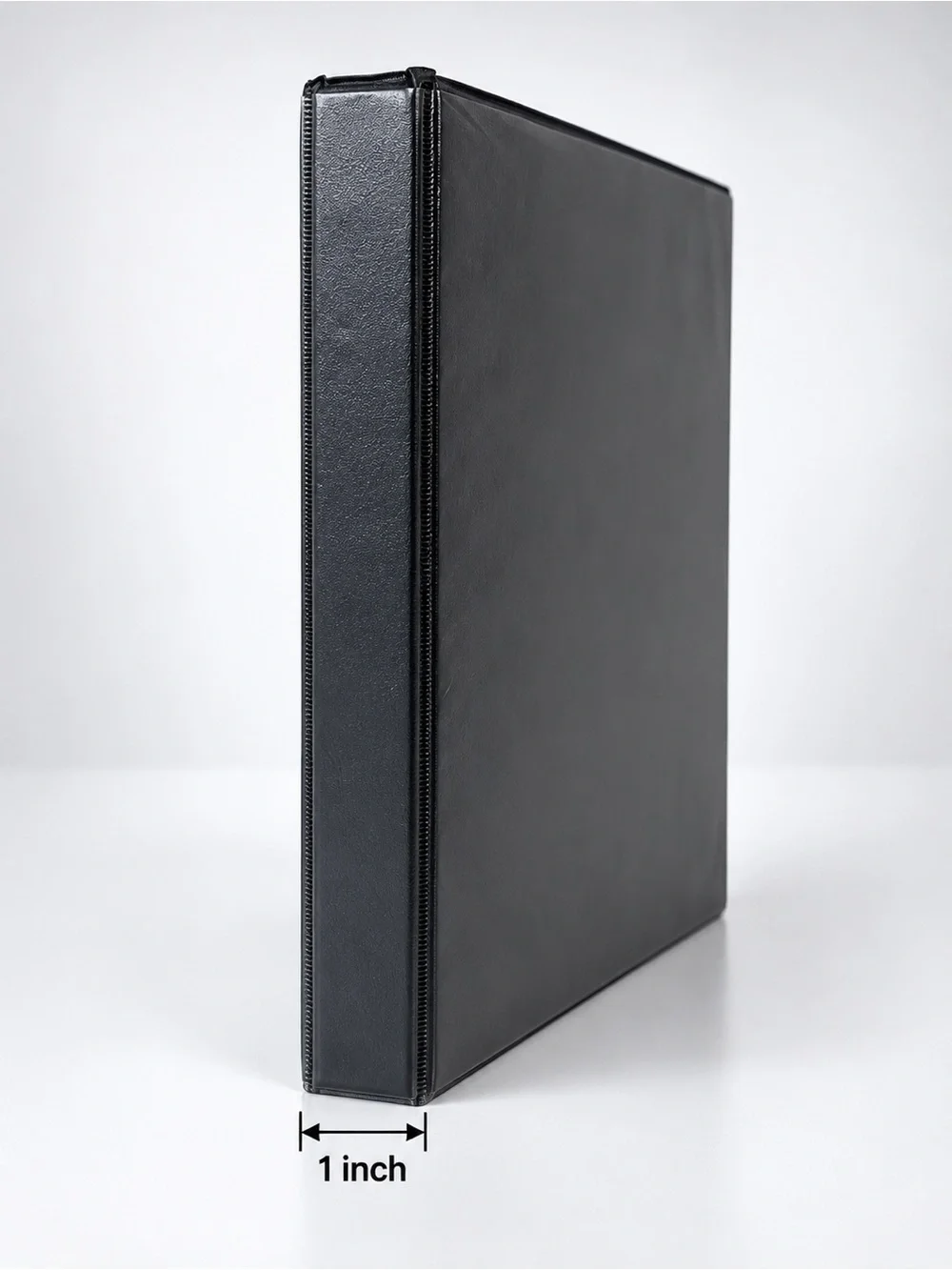 Black 1-Inch 3-Ring Binder – Just Basics